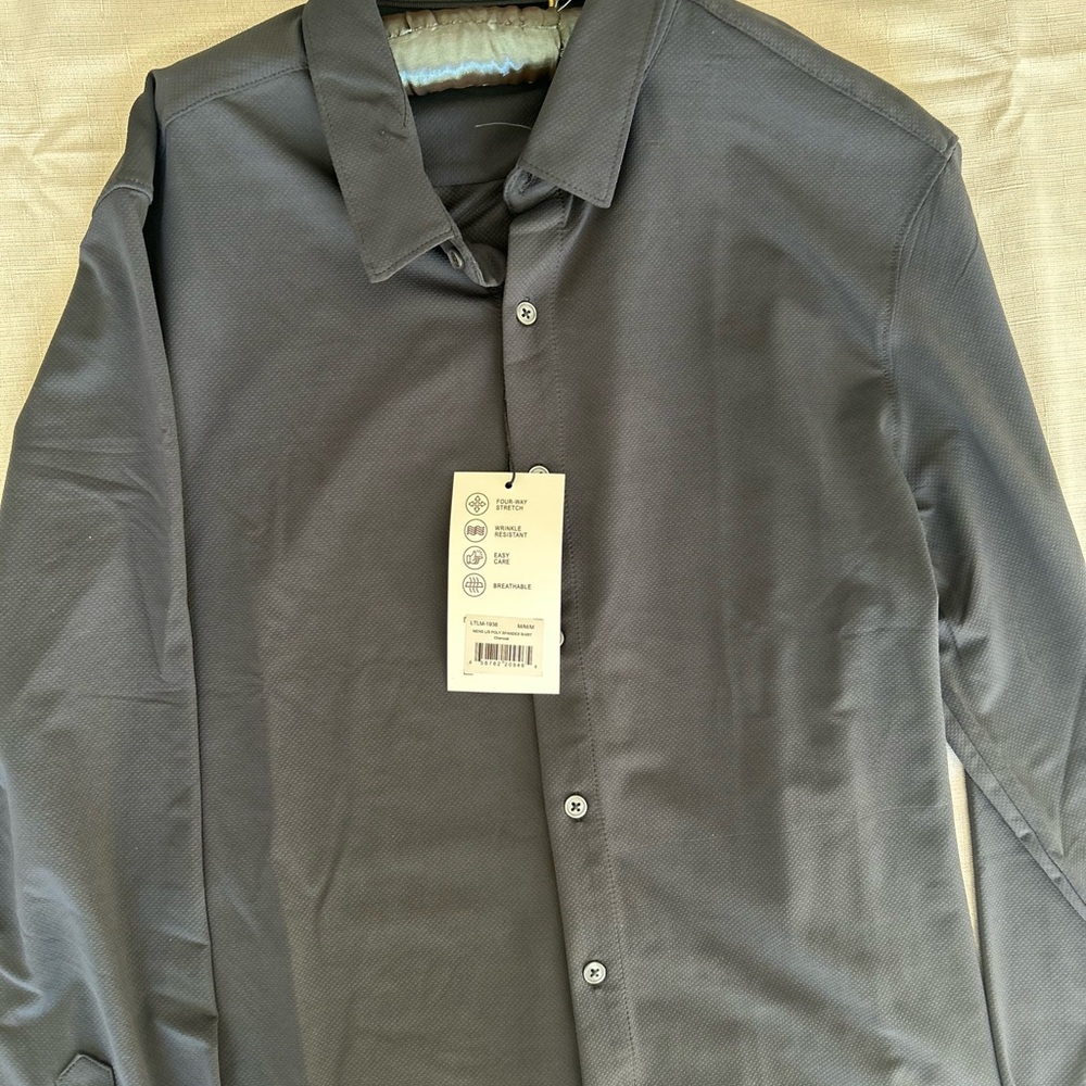 Classic Charcoal Dress Shirt